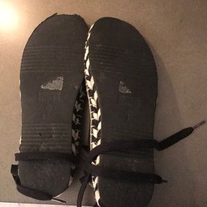 Mia Shoes - MIA Black and White Gladiator Sandals Mia Shoes - MIA Black and White Gladiator Sandals